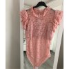 Body krajkové dámské (S/M ONE SIZE) ITALSKá MóDA IMM212513ZO/DR