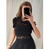 Body krajkové dámské (S/M ONE SIZE) ITALSKá MóDA IMM212513ZO/DR