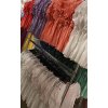 Tričko krátký rukáv krajkové dámské (S/M ONE SIZE) ITALSKÁ MÓDA IMM21A0443/DR (Velikost S/M/L, Barva bílá)