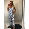 Overal dlouhý na ramínka dámský (S/M ONE SIZE) ITALSKÁ MÓDA IMM211036/DR (Velikost S/M/L, Barva bílá)