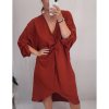 Šaty dlouhý rukáv dámské oversize (XL/4XL ONE SIZE) ITALSKÁ MÓDA IMM21102/DR (Velikost XL-4XL, Barva zelená)