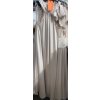 Šaty dlouhé saténové na ramínka letní dámské (S/M ONE SIZE) ITALSKÁ MÓDA IMM21980/DR (Velikost S/M/L, Barva růžová starorůžová)