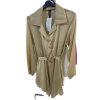 Šaty košilové elegantní saten s páskem dlouhý rukáv dámské (S/M ONE SIZE) ITALSKÁ MÓDA IMM22025 (Velikost S/M/L, Barva Černá)
