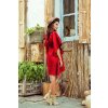 287-3 SOFIA Butterfly dress - red NMC-287-3 (Barva _barva viz foto)