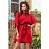 287-3 SOFIA Butterfly dress - red NMC-287-3 (Barva _barva viz foto)