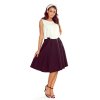 266-2 Midi skirt with pockets - black