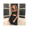 Šaty sexy mini dámske (S) AFASHION  AF18208 černá
