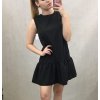 Šaty elegantní společenké dámské (uni s/m) ITALSKá MÓDA IMT19487 (Barva červená)