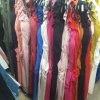 Šaty letní s odhalenými rameny krátké dámské (uni s/m) ITALSKá MODA IM919488 (Barva bílá)