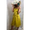 Šaty letní s odhalenými rameny krátké dámské (uni s/m) ITALSKá MODA IM919488