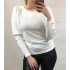 Lurexová halenka dlouhý rukáv dámská (uni s/m) ITALSKá MóDA IMC1910005 (Barva Černá)