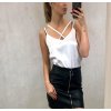 Tielko letné dámske (uni s / m) TURECKÁ MODA CAL19004/DR (Velikost S/M/L, Barva tmavě béžová)