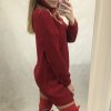 Šaty pletené svetr prodloužený s rolákem dlouhý rukáv dámský (S/M/L ONE SIZE) ITALSKÁ MÓDA IM22080085/DR (Velikost S/M/L, Barva tmavě béžová)