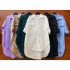 Šaty elegantní košilové dlouhý rukáv dámské (S/L ONE SIZE) ITALSKÁ MÓDA IMWD21531/DR (Velikost S/M/L, Barva Černá)