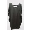 Šaty oversize krátký rukáv dámské (L/XL/2XL/3XL ONE SIZE) ITALSKÁ MÓDA IMD20451/DR (Velikost 2XL/3XL, Barva tmavě modrá)
