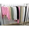 Souprava mikina dlouhý rukáv a tepláky dámská (S/M ONE SIZE) ITALSKÁ MÓDA IMWD21629/DR (Velikost S/M/L, Barva tmavě béžová)
