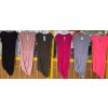 Šaty sportovní krátký rukáv dámské (S/M ONE SIZE) ITALSKÁ MÓDA IMD21402/DR (Velikost S/M/L, Barva Černá)