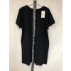Šaty s páskem krátký rukáv dámské (S/M ONE SIZE) ITALSKÁ MÓDA IMWD2125450/DR (Velikost S/M/L, Barva bílá)