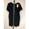 Šaty s páskem krátký rukáv dámské (S/M ONE SIZE) ITALSKÁ MÓDA IMWD2125450/DR (Velikost S/M/L, Barva bílá)