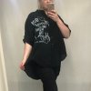 Košile 3/4 dlouhý rukáv dámská (2XL/4XL ONE SIZE) ITALSKá MóDA IM421738/DR (Velikost 3XL/4XL, Barva béžová)