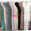 Šaty dlouhé letní krátký rukáv dámské (S/M ONE SIZE) ITALSKÁ MÓDA IMWL21102 (Velikost S/M/L, Barva béžová)