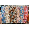 Šaty elegantní dlouhý rukáv dámské (S/M ONE SIZE) ITALSKÁ MÓDA IMWD211191 (Velikost S/M/L, Barva modrá)