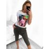 Kraťasy tepláky krátké baggy dámské (S/M/L ONE SIZE) ITALSKÁ MÓDA IMD21360/DR (Velikost S/M/L, Barva růžová)