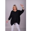 Tunika oversize dlouhý rukáv dámská nadrozměr (2XL/3XL ONE SIZE) TURECKÁ MÓDA IMLI21010/DR