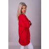 Tunika oversize dlouhý rukáv dámská nadrozměr (2XL/3XL ONE SIZE) TURECKÁ MÓDA IMLI21010/DR