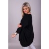 Tunika oversize dlouhý rukáv dámská nadrozměr (2XL/3XL ONE SIZE) TURECKÁ MÓDA IMLI21010/DR