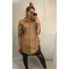 Košile dlouhý rukáv dámská (uni s/l oversize) ITALSKÁ MÓDA IMWD211124/DR (Velikost S/M/L, Barva bílá)