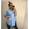 Košile dlouhý rukáv dámská (uni s/l oversize) ITALSKÁ MÓDA IMWD211124/DR (Velikost S/M/L, Barva bílá)