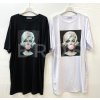Šaty volnočasové oversize krátký rukáv dámské (S/M/L ONE SIZE) ITALSKÁ MÓDA IMWG215619/DR (Velikost S/M/L, Barva bílá)