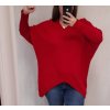 Svetr oversize dlouhý rukáv dámský (XL/2XL ONE SIZE) ITALSKá MODA IM721300 (Velikost XL/2XL, Barva Černá)