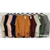 Svetr teplý oversize dlouhý rukáv dámský (XL/3XL ONE SIZE) ITALSKÁ MÓDA IMWA217017 (Velikost 2XL/3XL, Barva Černá)