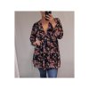 Šaty elegantní dlouhý rukáv dámské (S/M ONE SIZE) ITALSKÁ MÓDA IMWA21539/DR (Velikost S/M/L, Barva Černá)