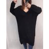 Šaty pletené dlouhý rukáv dámský nadrozměr (3XL/4XL ONE SIZE) ITALSKÁ MÓDA IM821028 (Velikost 3XL/4XL, Barva béžová)