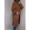 Cardigan pletený dlouhý rukáv dámský ( 3XL/4XL ONE SIZE) ITALSKÁ MÓDA IMD21882