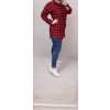 Šaty košilové dlouhý rukáv dámské (L/XL ONE SIZE) ITALSKá MóDA IM720518 (Velikost S/M/L, Barva bílá)
