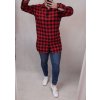 Šaty košilové dlouhý rukáv dámské (L/XL ONE SIZE) ITALSKá MóDA IM720518 (Velikost S/M/L, Barva bílá)