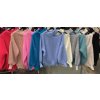 Svetr pletený teplý dlouhý rukáv dámský (S/M/L ONE SIZE) ITALSKÁ MÓDA IMWL21175/DR (Velikost S/M/L, Barva růžová)
