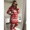 Šaty/svetr vánoční pletené dlouhý rukáv dámské (M/L ONE SIZE) ITALSKÁ MÓDA IMD212041 (Velikost M/L, Barva Černá)
