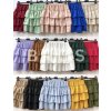 Sukně krátká dámská (S/M ONE SIZE) ITALSKÁ MÓDA IMWG216056/DR