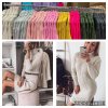 Šaty pletené teplé s rolákem dlouhý rukáv dámské (S/M/L ONE SIZE) ITALSKÁ MÓDA IMWL21159 (Velikost S/M/L, Barva béžová)