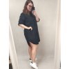 Košile oversize dlouhý rukáv dámské nadrozměr (2XL/3XL OEŇE SIZE) ITALSKÁ MODA IMD22062/DR (Velikost 2XL/3XL, Barva bílá)