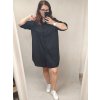 Košile oversize dlouhý rukáv dámské nadrozměr (2XL/3XL OEŇE SIZE) ITALSKÁ MODA IMD22062/DR (Velikost 2XL/3XL, Barva bílá)