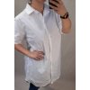 Košile oversize dlouhý rukáv dámské nadrozměr (2XL/3XL OEŇE SIZE) ITALSKÁ MODA IMD22062/DR