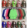 Sako elegantní dlouhý rukáv dámské (S/M ONE SIZE) ITALSKÁ MÓDA IMWB22635/DR (Velikost S/M/L, Barva červená)