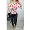 Body dlouhý rukáv dámské (S/M ONE SIZE) ITALSKÁ MÓDA IMWY21039 (Velikost S/M/L, Barva bílá)