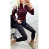 Body dlouhý rukáv dámské (S/M ONE SIZE) ITALSKÁ MÓDA IMWY21039 (Velikost S/M/L, Barva bílá)